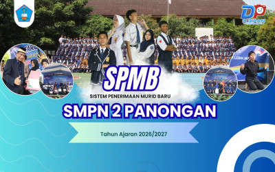 INFORMASI SPMB SMP NEGERI 2 PANONGAN TAHUN AJARAN 2026/2027